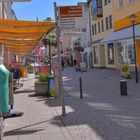 heute in Meiningen: "Hilfe, wir bekommen einen Sonnenbrand"