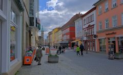 heute in Meiningen: in der Georg-Straße