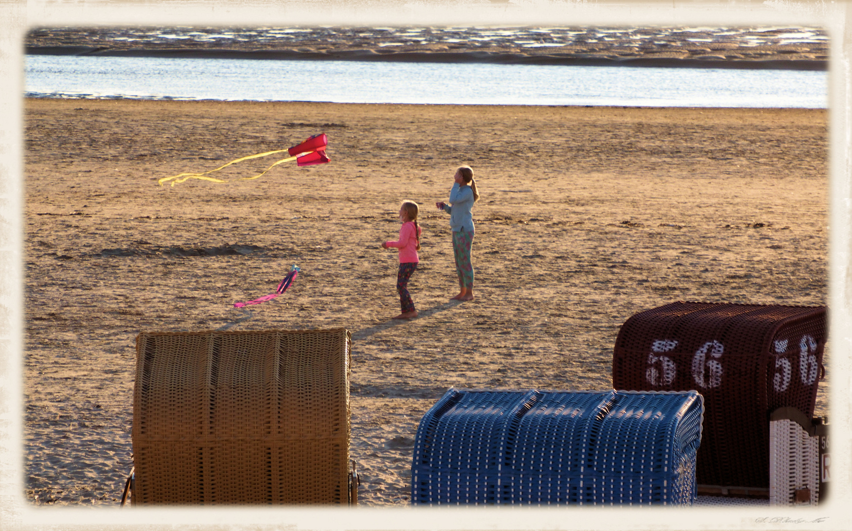 Heute ist es am Strand bestimmt nicht so entspannt…