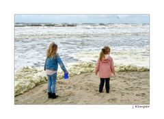 - heute ist Schaum-Tag an der Nordsee -