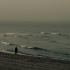 Heute kein Badewetter; aber viel Platz am Strand.