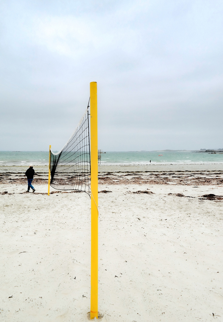 Heute kein Volleyball 