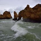 Heute keine Grottenfahrt an der Ponta da Piedade