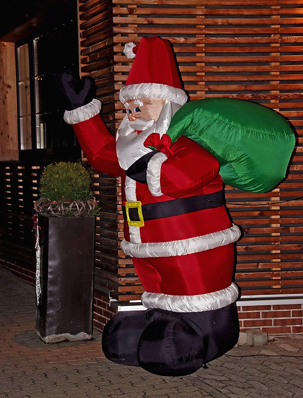 Heute kommt der Weihnachtsmann .......