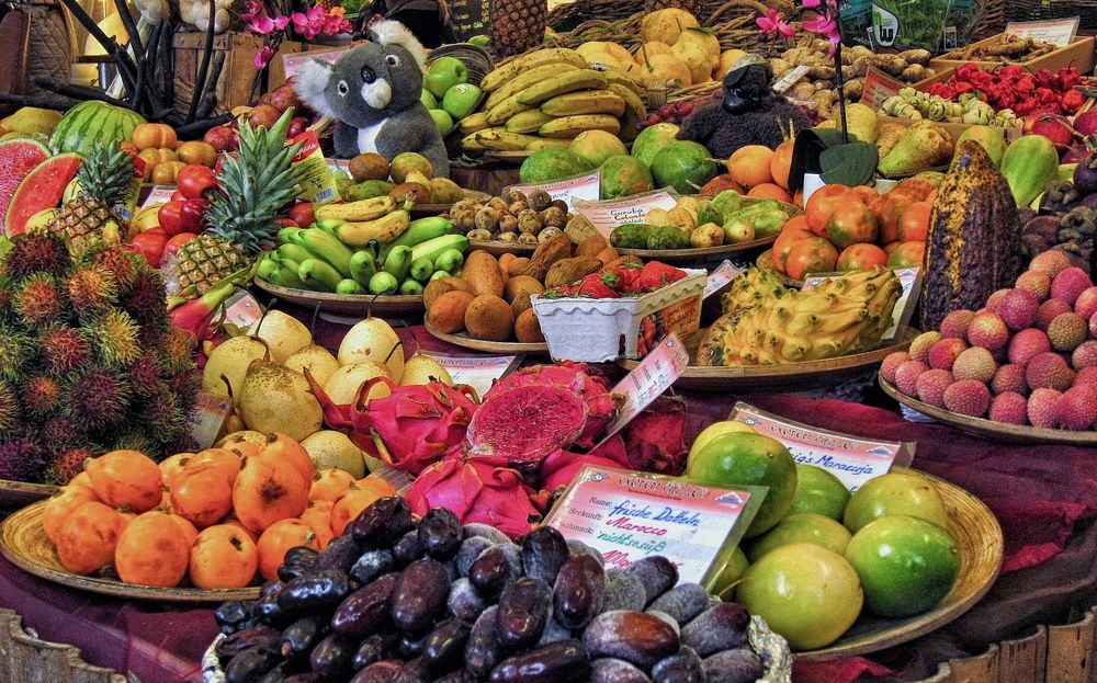 heute mal Obst und Gemüsetag