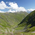 Heute Mittag 12:00 Uhr auf dem Abano- Pass in Georgien im Kaukasus auf 2926 Metern Höhe.