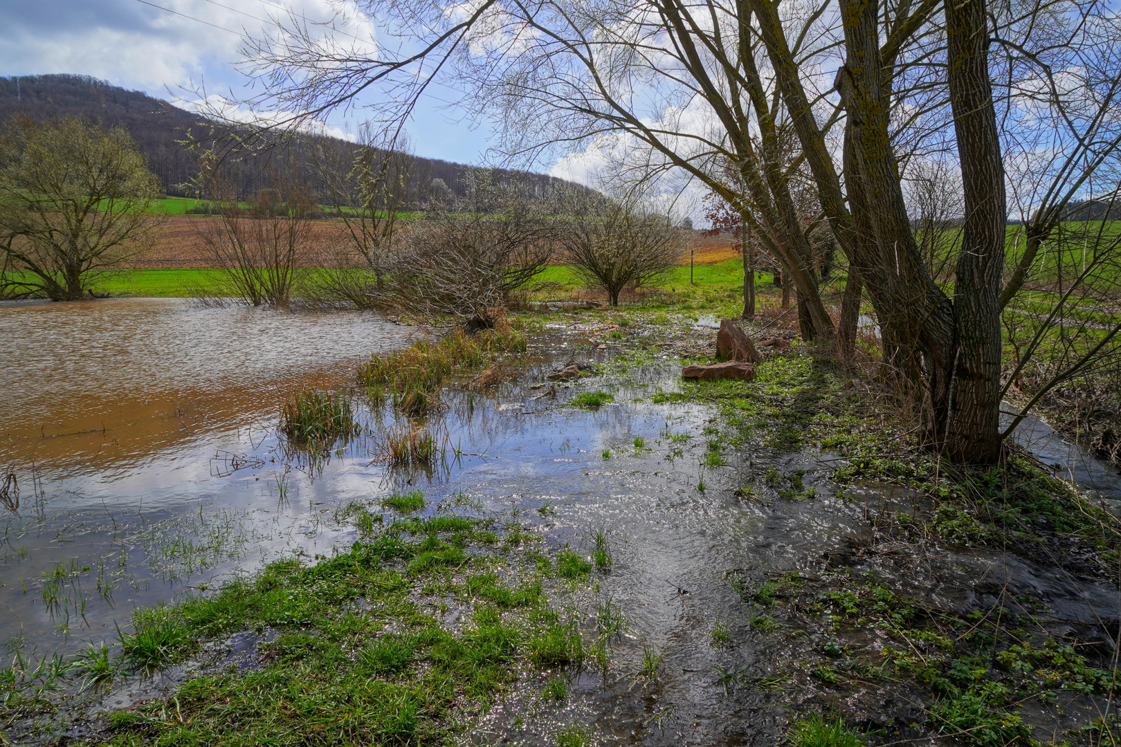 heute Mittag am See