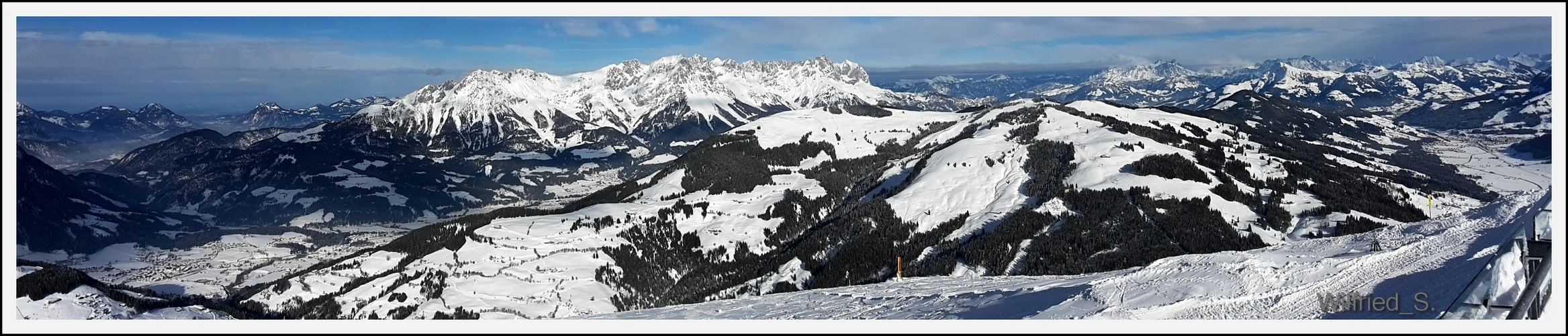 Heute mittag auf der Hohen Salve 2