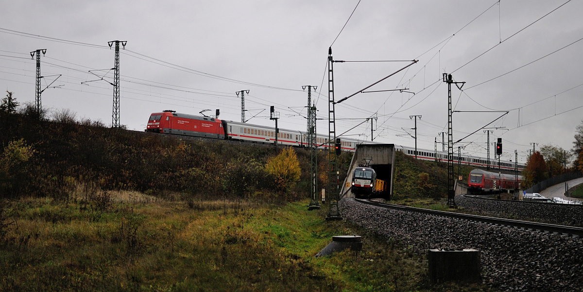 Heute mittag fuhr der Verkehr noch