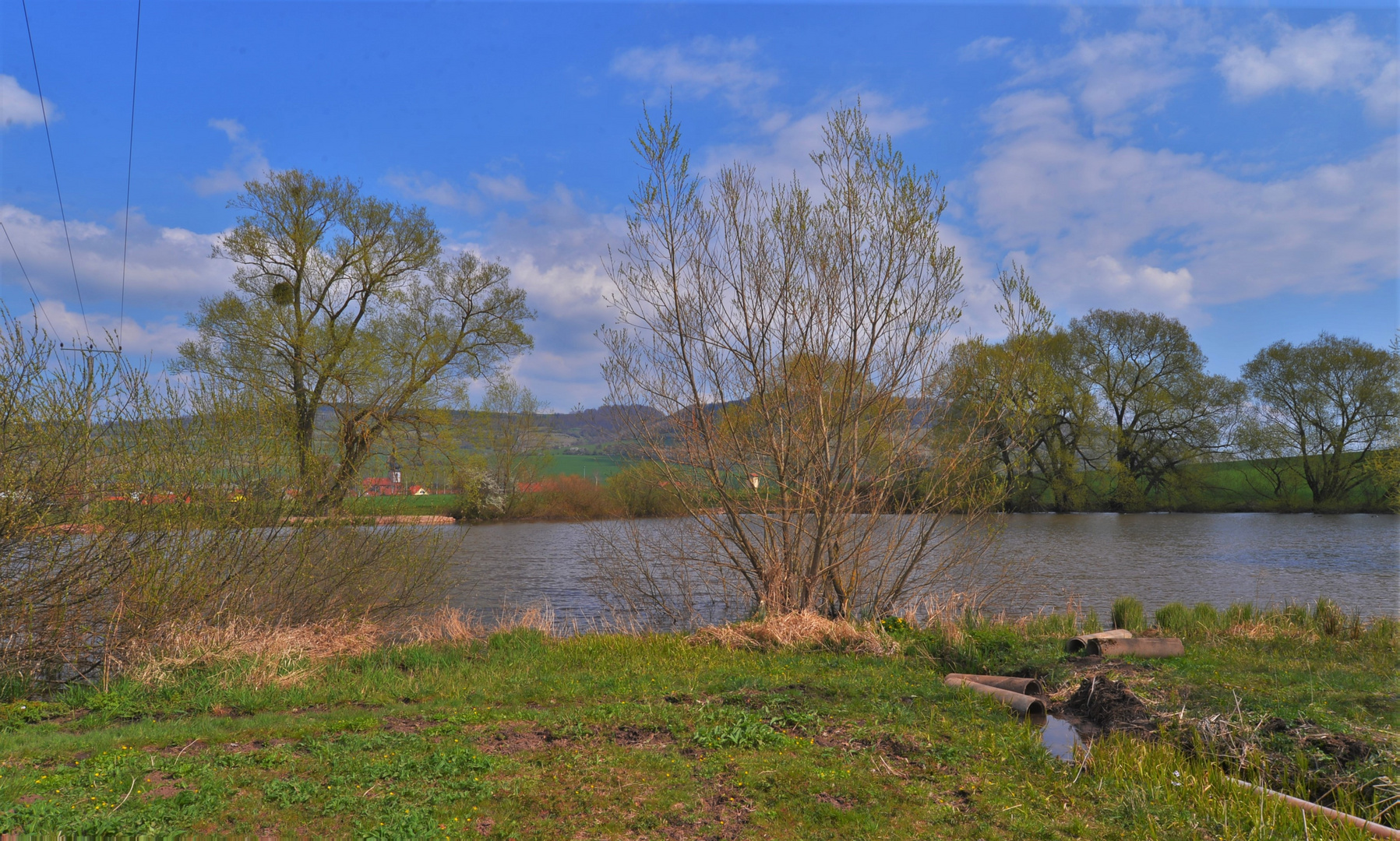 heute mittags am See