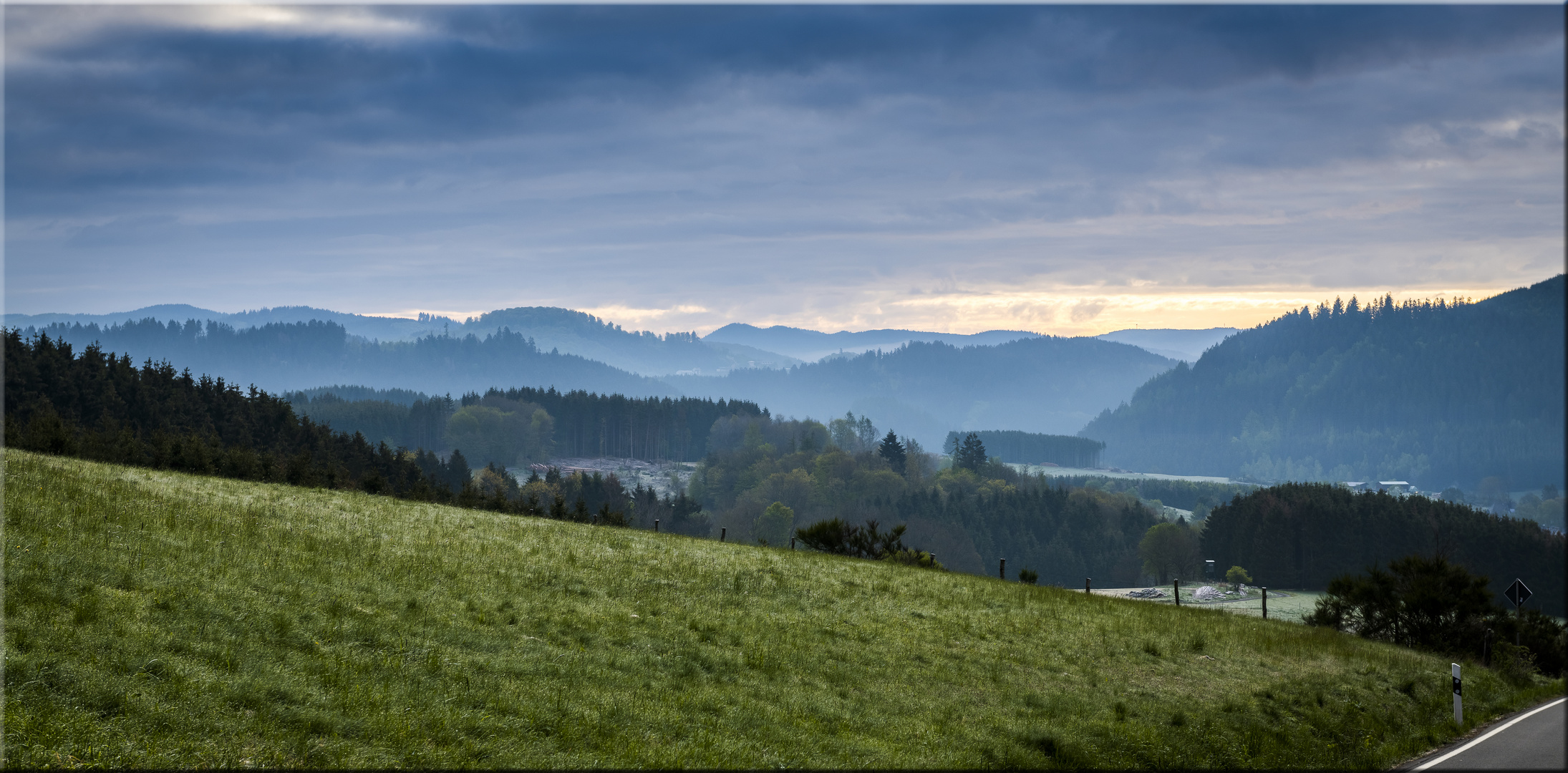 Heute Morgen 10 nach 7°° Uhr