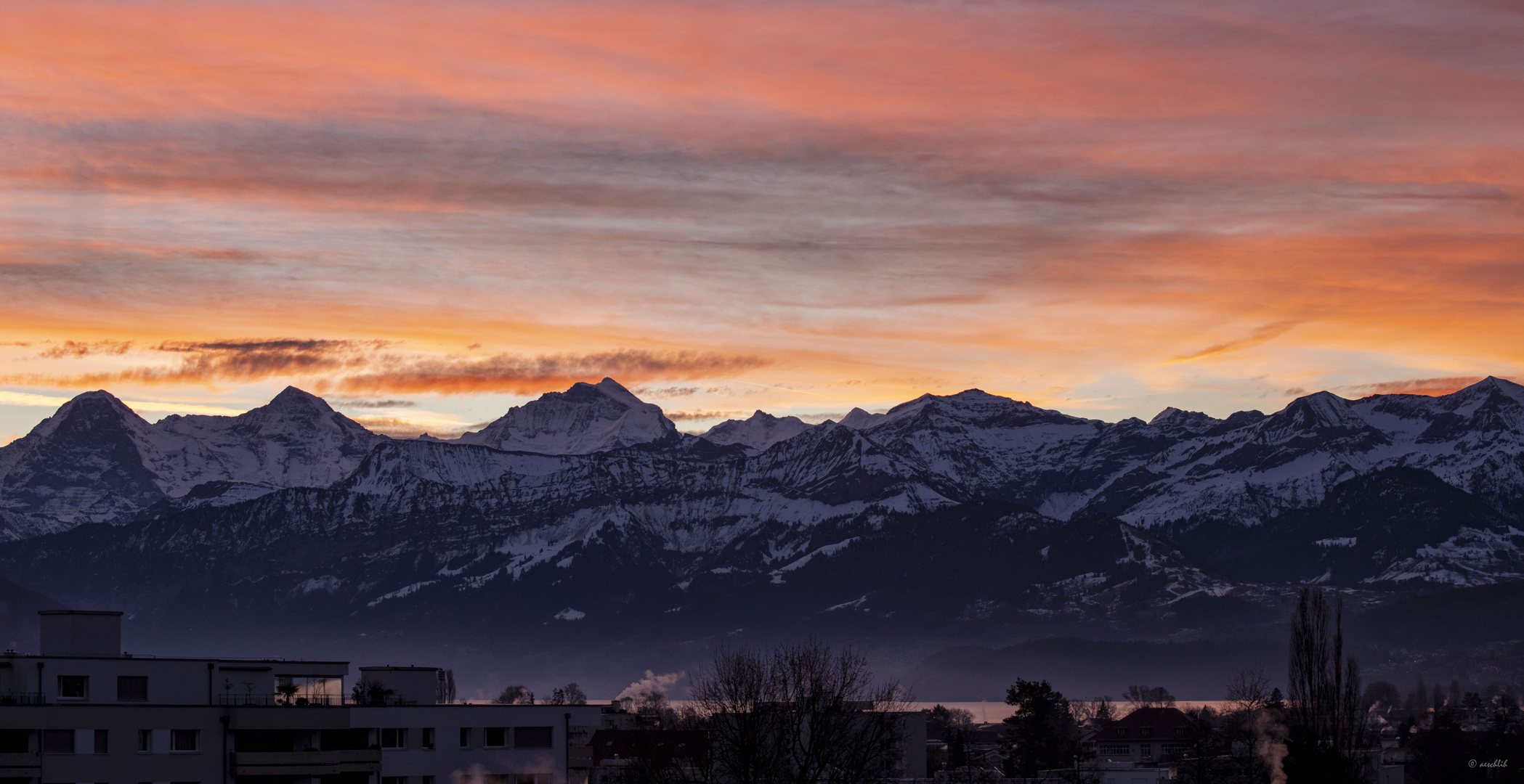 Heute Morgen...