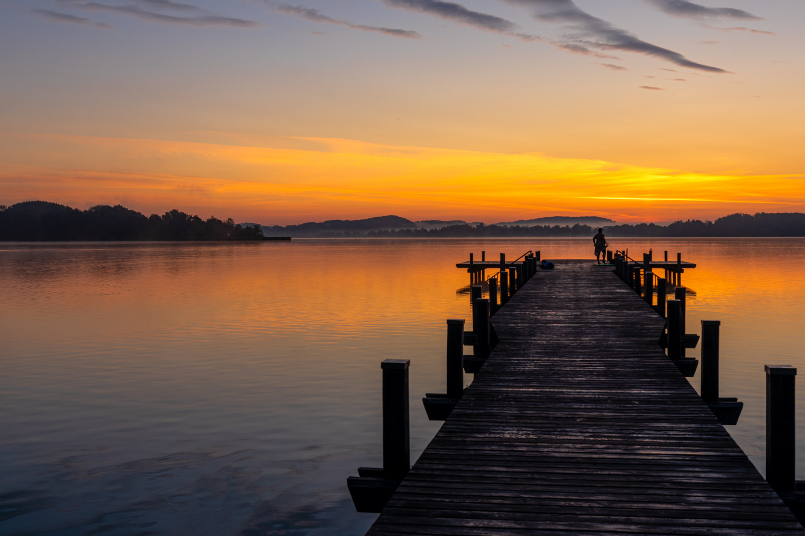 Heute Morgen 6:40 Uhr am Wörthsee