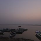 Heute Morgen am Ganges in Varanasi