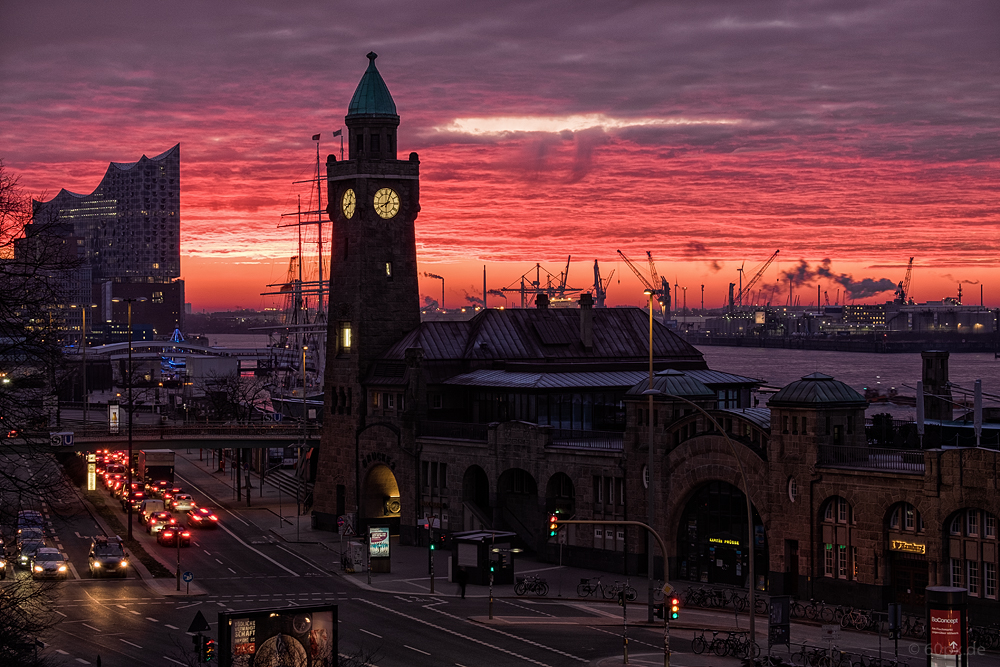 Heute Morgen am Hafen