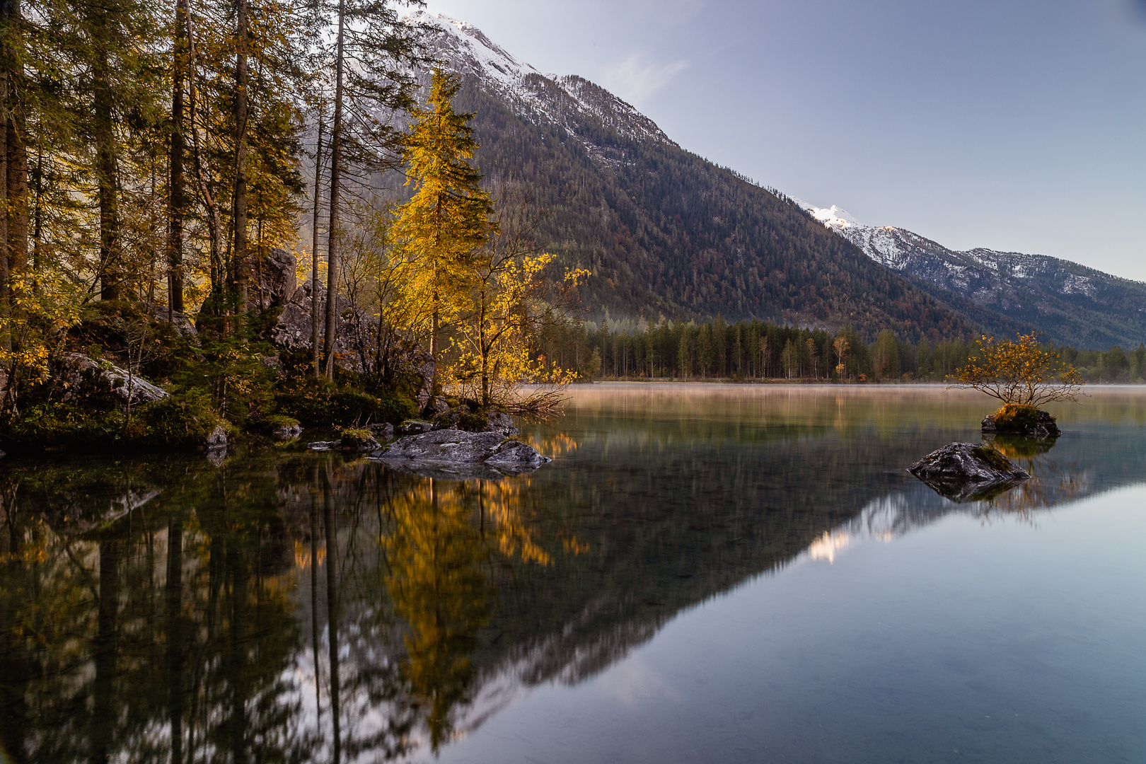 Heute morgen am Hintersee