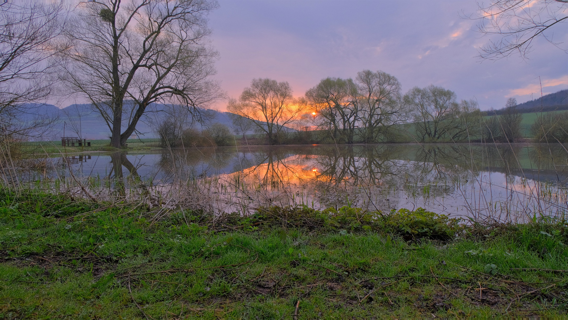 heute morgen am See (esta mañana en el lago)