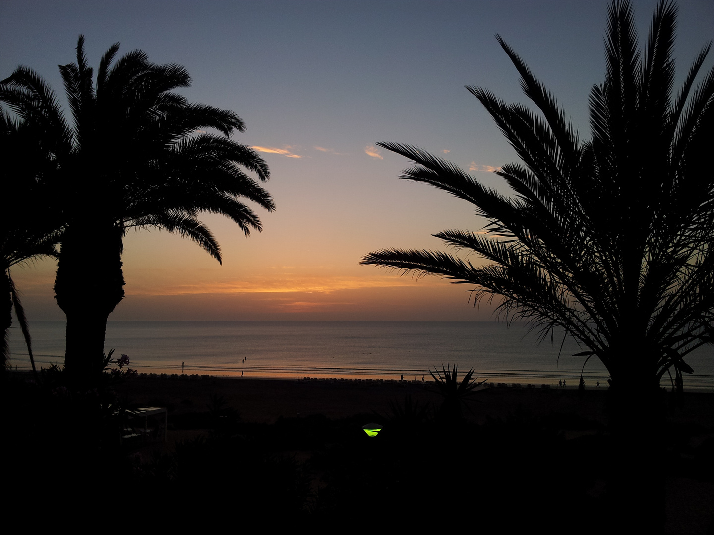 Heute morgen am Strand