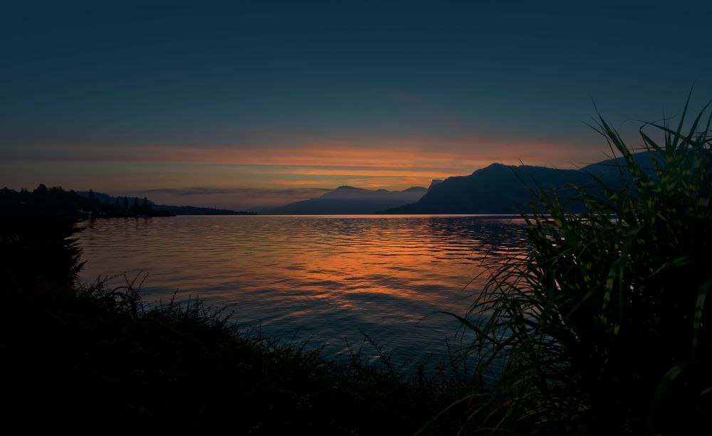 Heute Morgen am Vierwaldstättersee