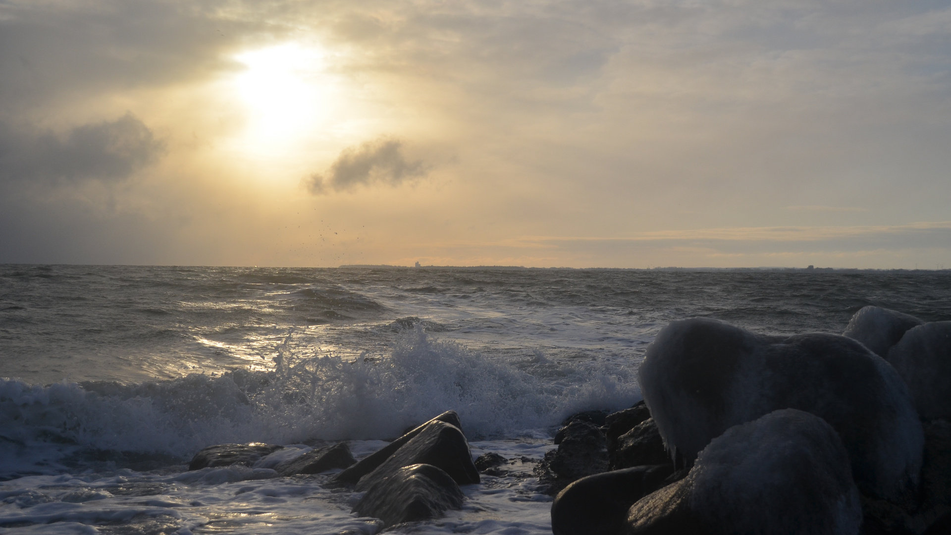 Heute Morgen An Der Ostsee Foto Bild Landschaft Meer Strand Brandung Bilder Auf Fotocommunity