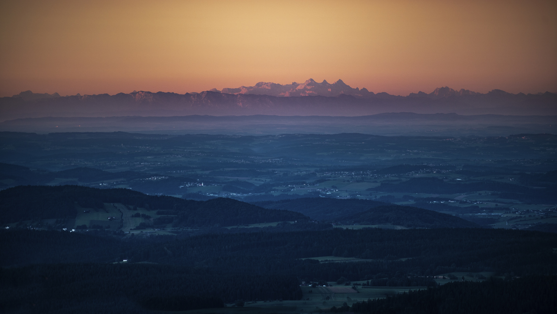 Heute morgen auf dem Lusen.... 