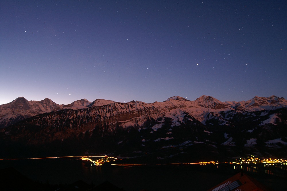 Heute Morgen auf unserem Balkon