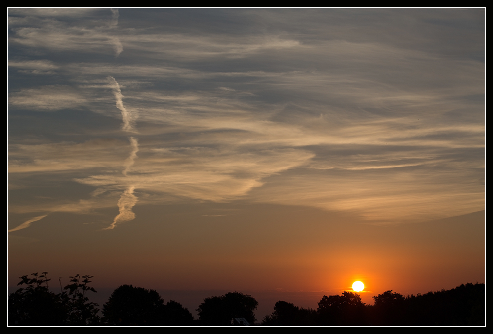 Heute morgen...