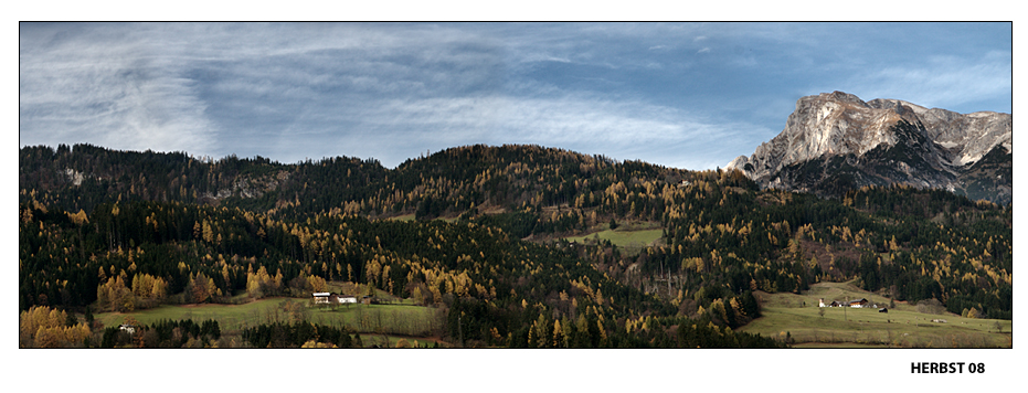 Heute Morgen, in den Alpen