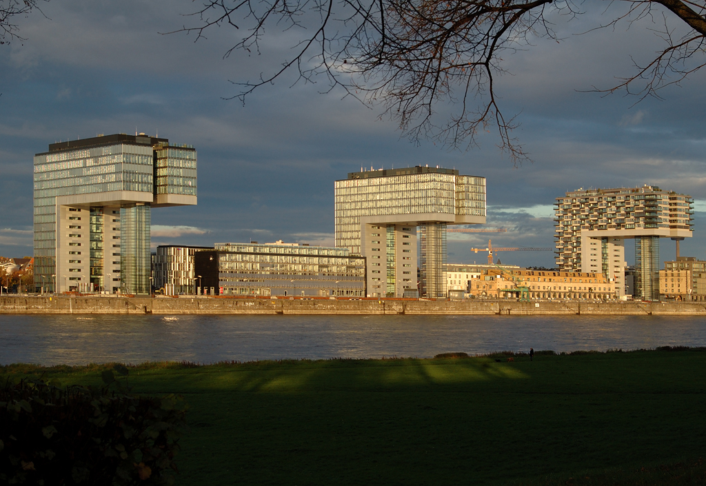 Heute morgen in Köln-Poll