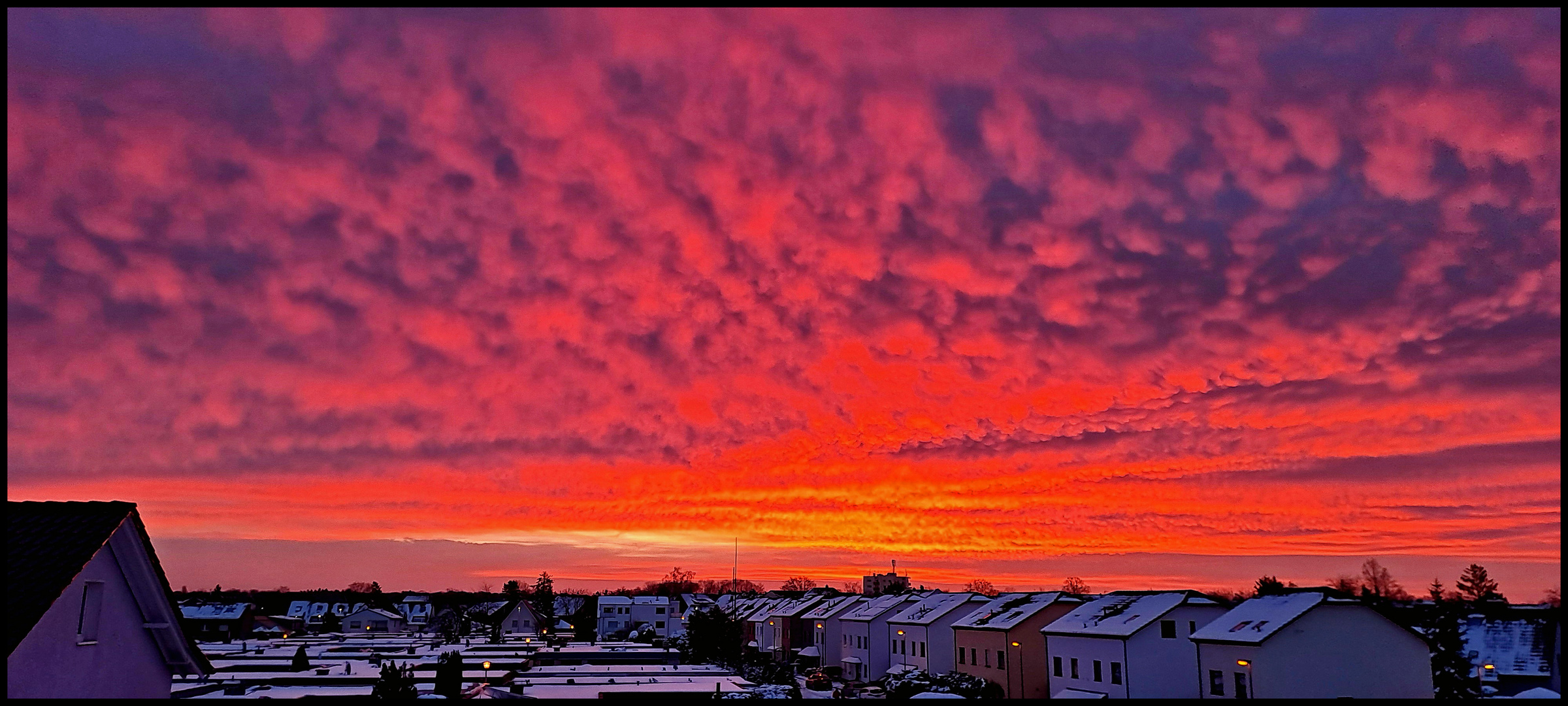 HEUTE MORGEN KURZ VOR SONNENAUFGANG...