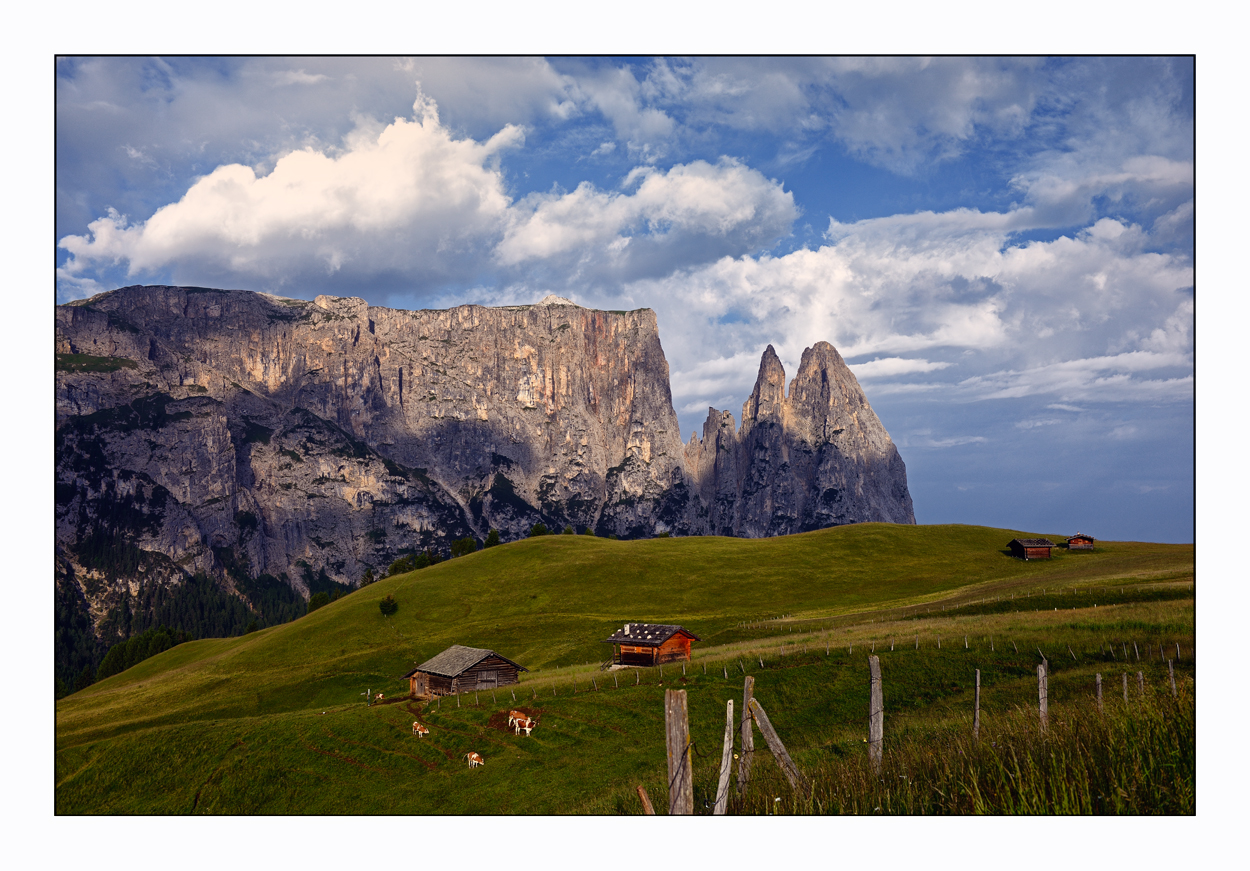 Heute Morgen Seiser Alm