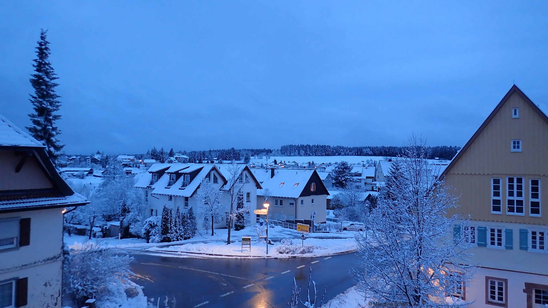 Heute morgen um 06.53 Uhr...