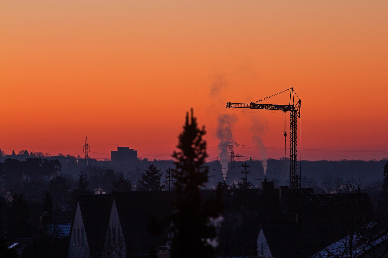 Heute morgen um 6.30 Uhr