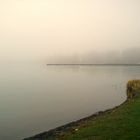 Heute Morgen war es noch recht nebelig am See.