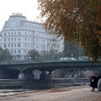 Heute Nachmittag am Donaukanal