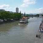 Heute Nachmittag am Donaukanal