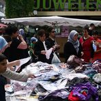 Heute Nachmittag auf dem Straßenmarkt in der Favoritner Fußgängerzone