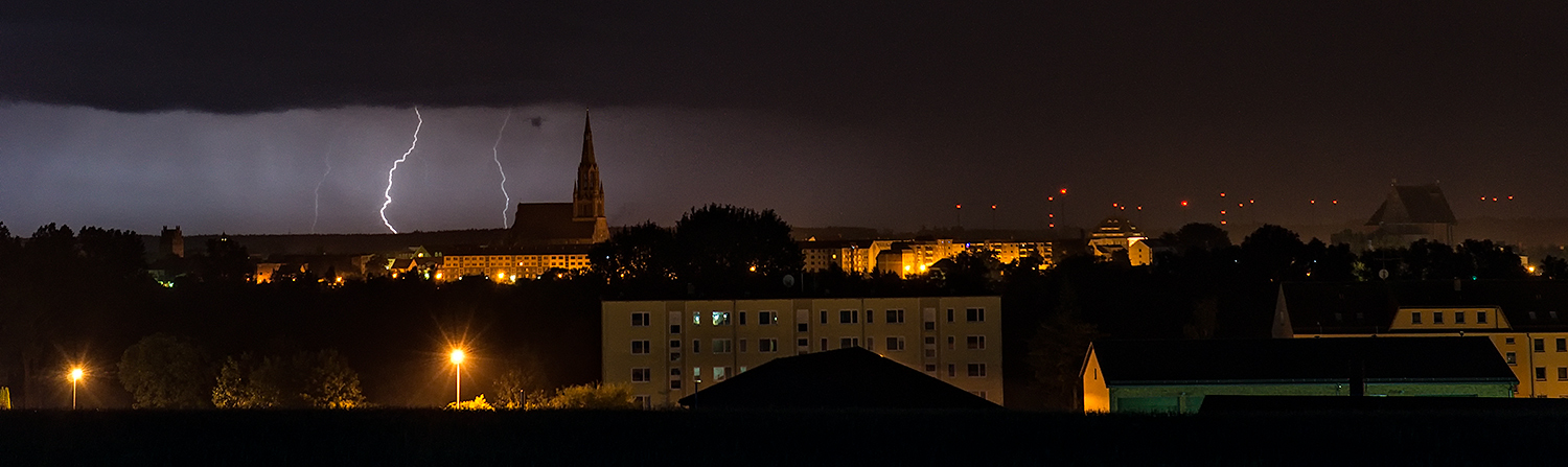 heute Nacht in Demmin