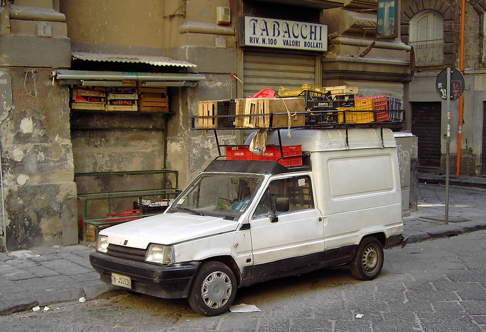 Heute Ruhetag - Obsthandel in Napoli