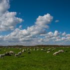 Heute sah der Himmel richtig Friesisch aus