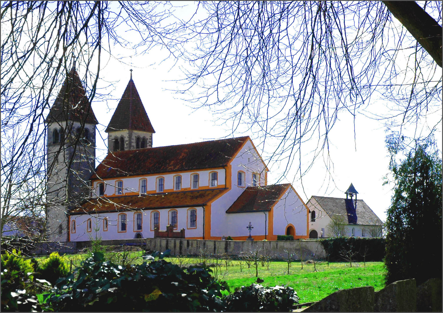 Heute stelle ich euch eine Inselkirche vor: