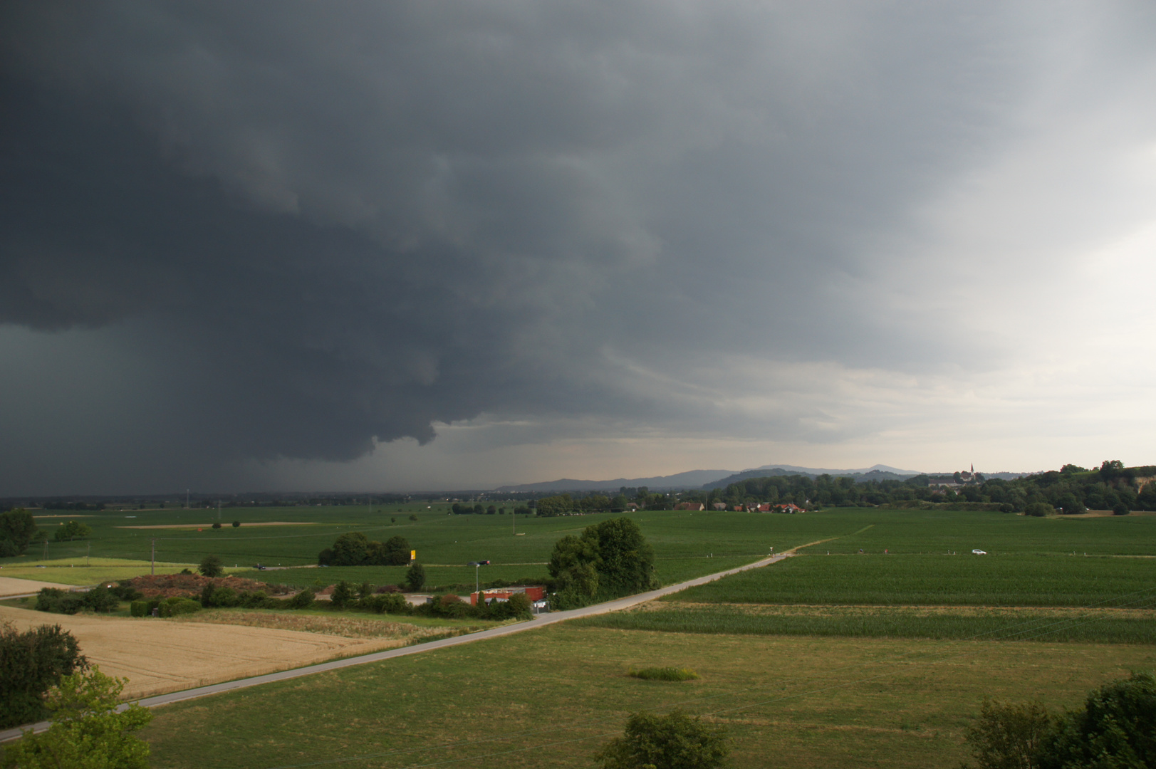 Heute überm Tuniberg