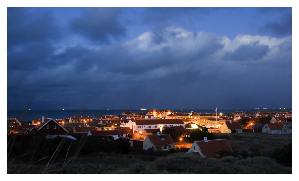 Heute um 17 Uhr - Blick über Gl. Skagen