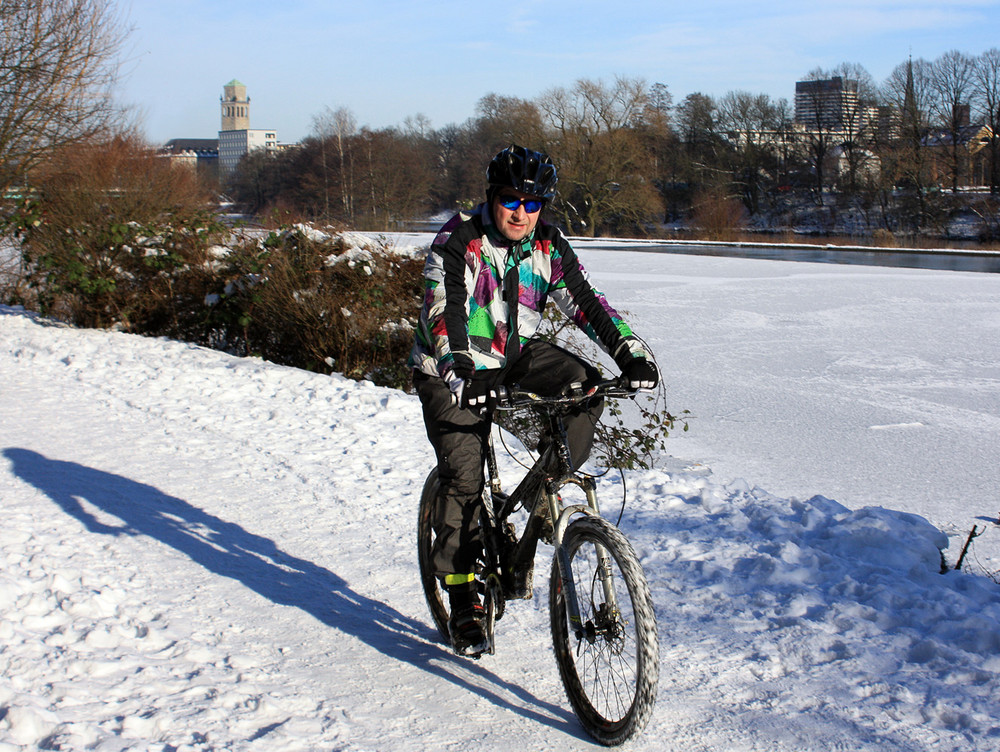 heute unterwegs an der (Eis)Ruhr