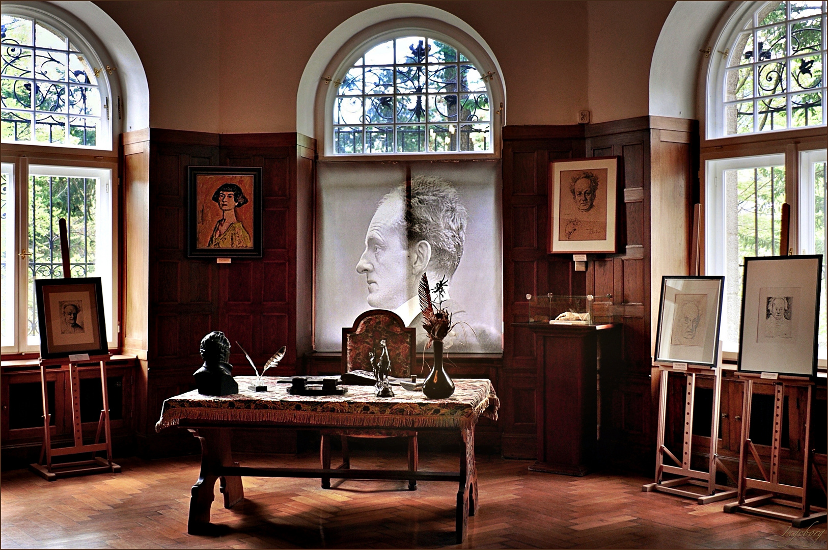 heute vor 160 Jahren Foto & Bild indoor, historisch, schriftsteller