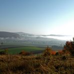 Heute Vormittag am Sultmer mit Blick ins Tal auf Langenholtensen / Northeim