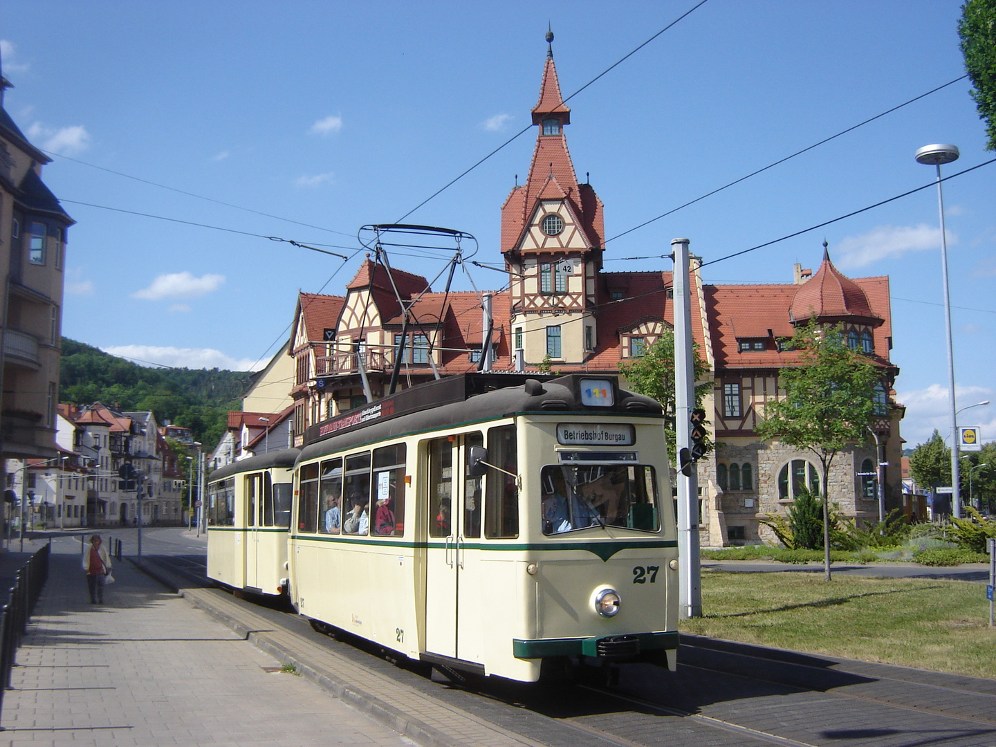 Heute war Historischer Linienverkehr in Jena