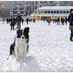 Heute war ich mit Paul auf der Alster