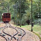 Heute wie dazumal fährt die alte Standseilbahn zum Heidelberger Schloß hinauf...