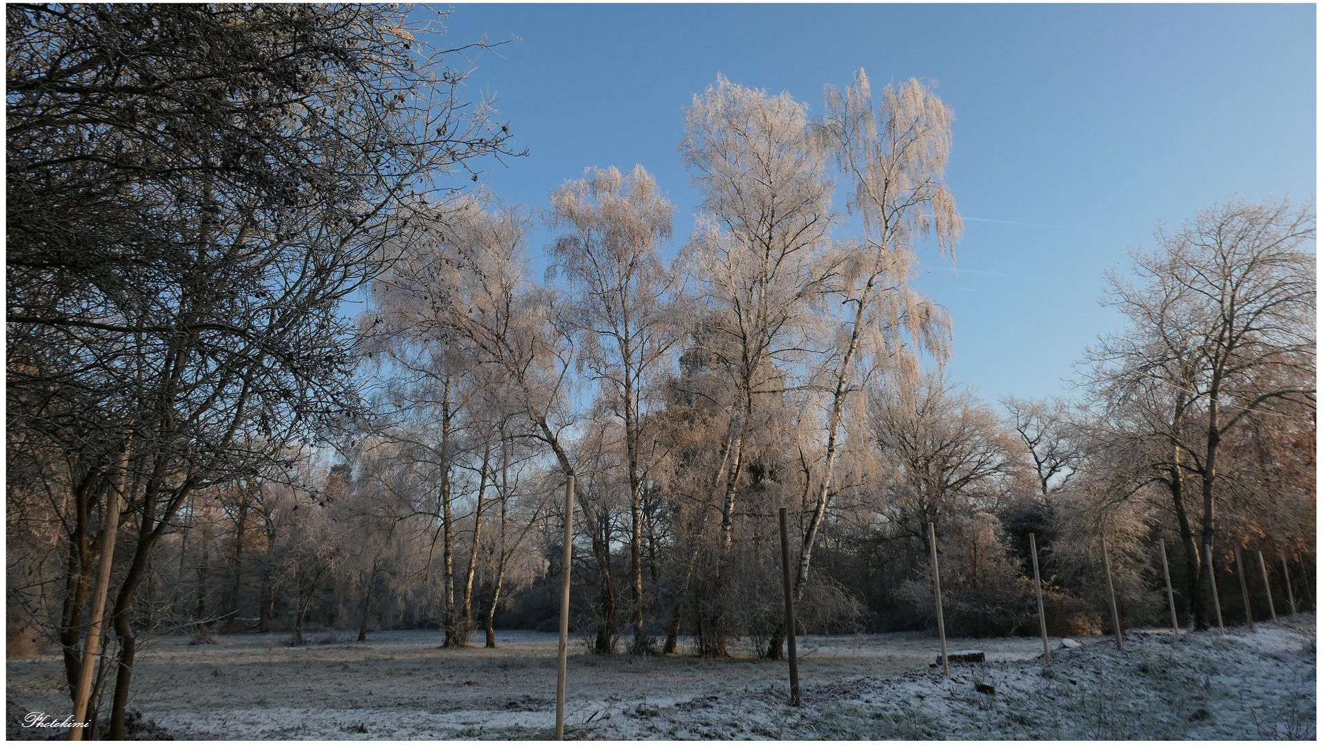 Heute,18.12.2022: 9:30h, sonnig, Minus 6.5 Grad 